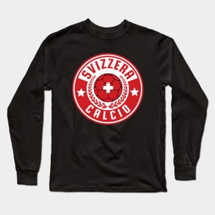 Svizzera Calcio Long Sleeve T-Shirt